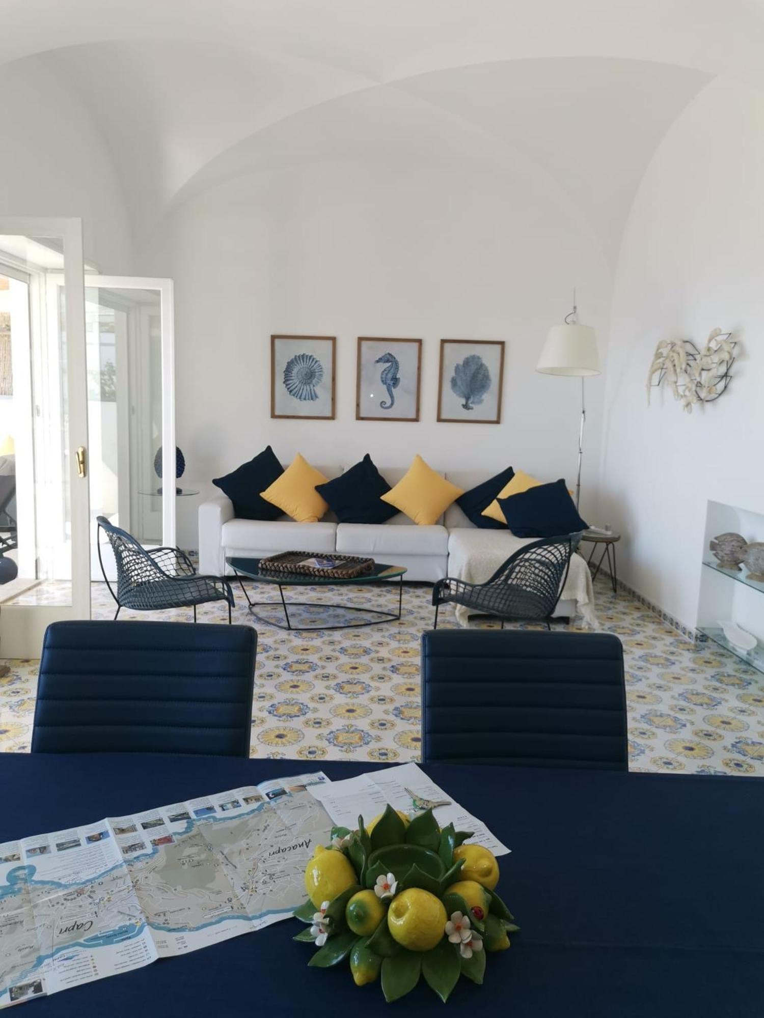 Villa La Panoramica 3 Camere 3 Bagni Капри Екстериор снимка