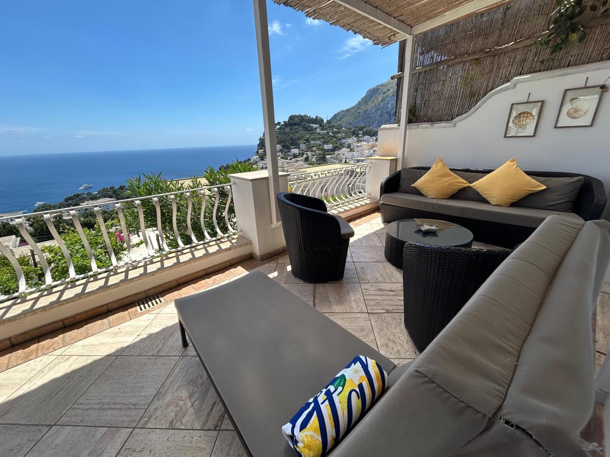 Villa La Panoramica 3 Camere 3 Bagni Капри Екстериор снимка